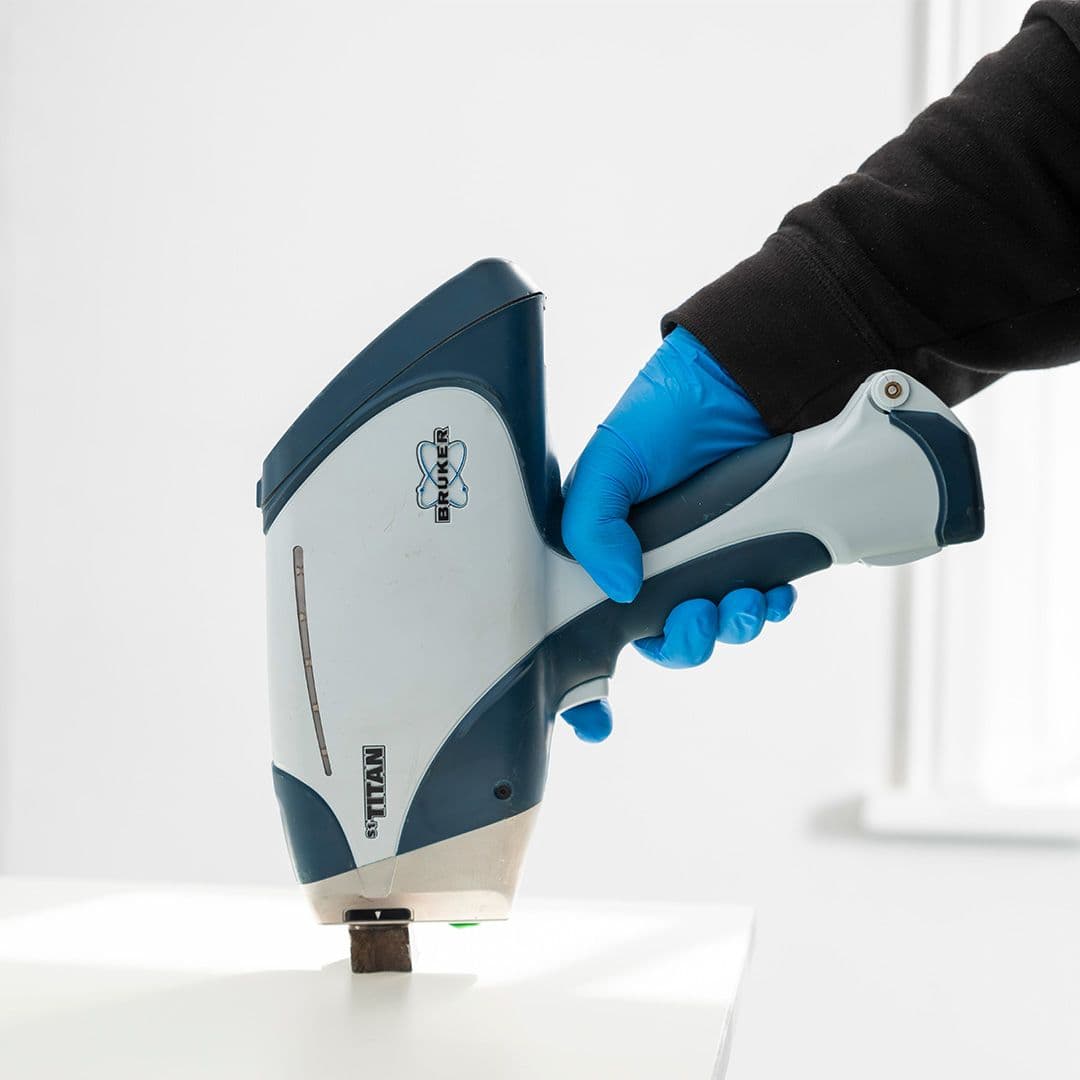 Image of XRF being held | Home Page | SureScreen Materials