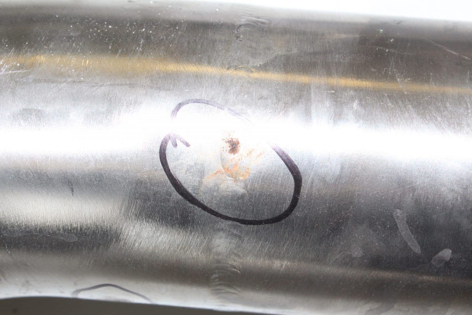 316L Process Pipe Corrosion | Library of Failures | SureScreen Materials