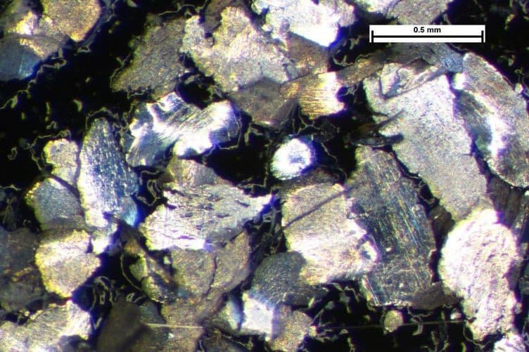 Image of Metallic Debris | SureScreen Materials